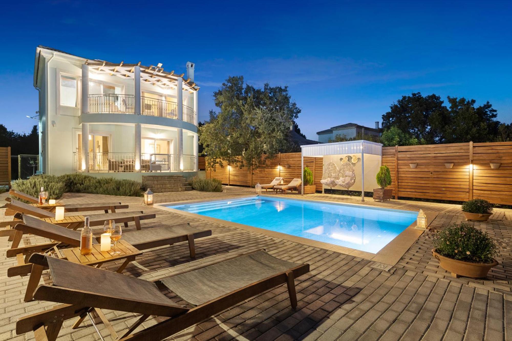 Villa Serenity - Off Grid Villa Poulades Экстерьер фото
