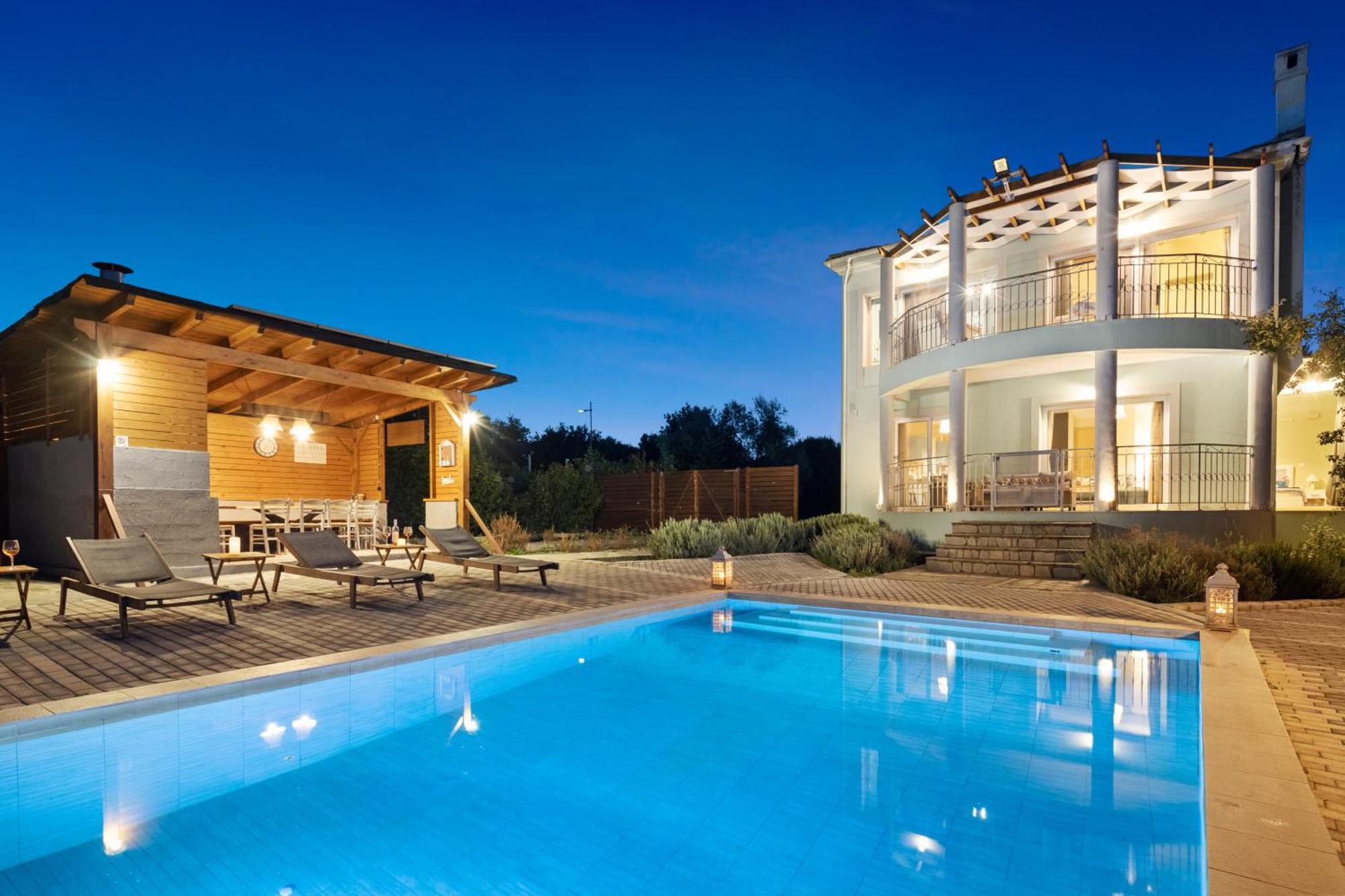Villa Serenity - Off Grid Villa Poulades Экстерьер фото