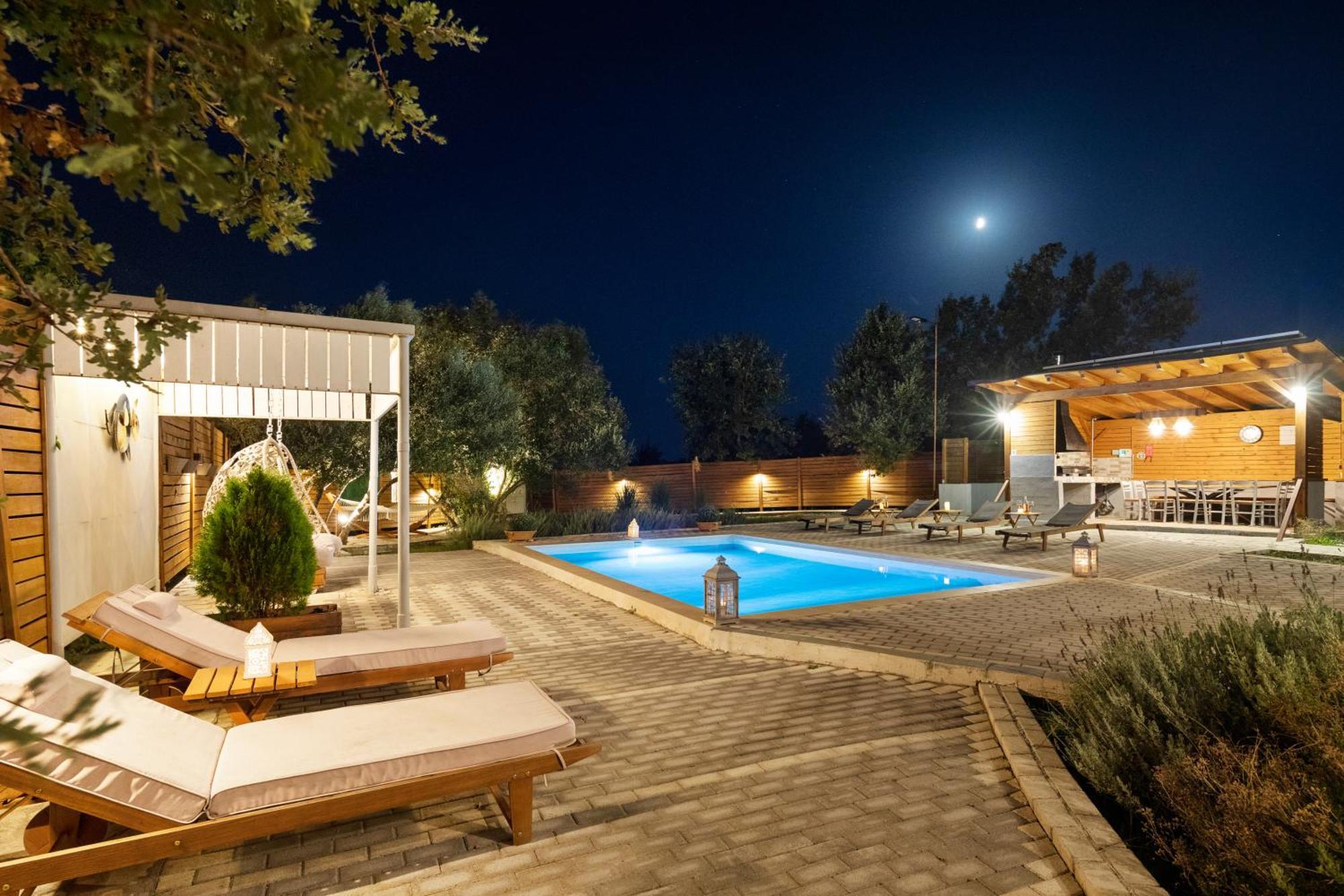 Villa Serenity - Off Grid Villa Poulades Экстерьер фото