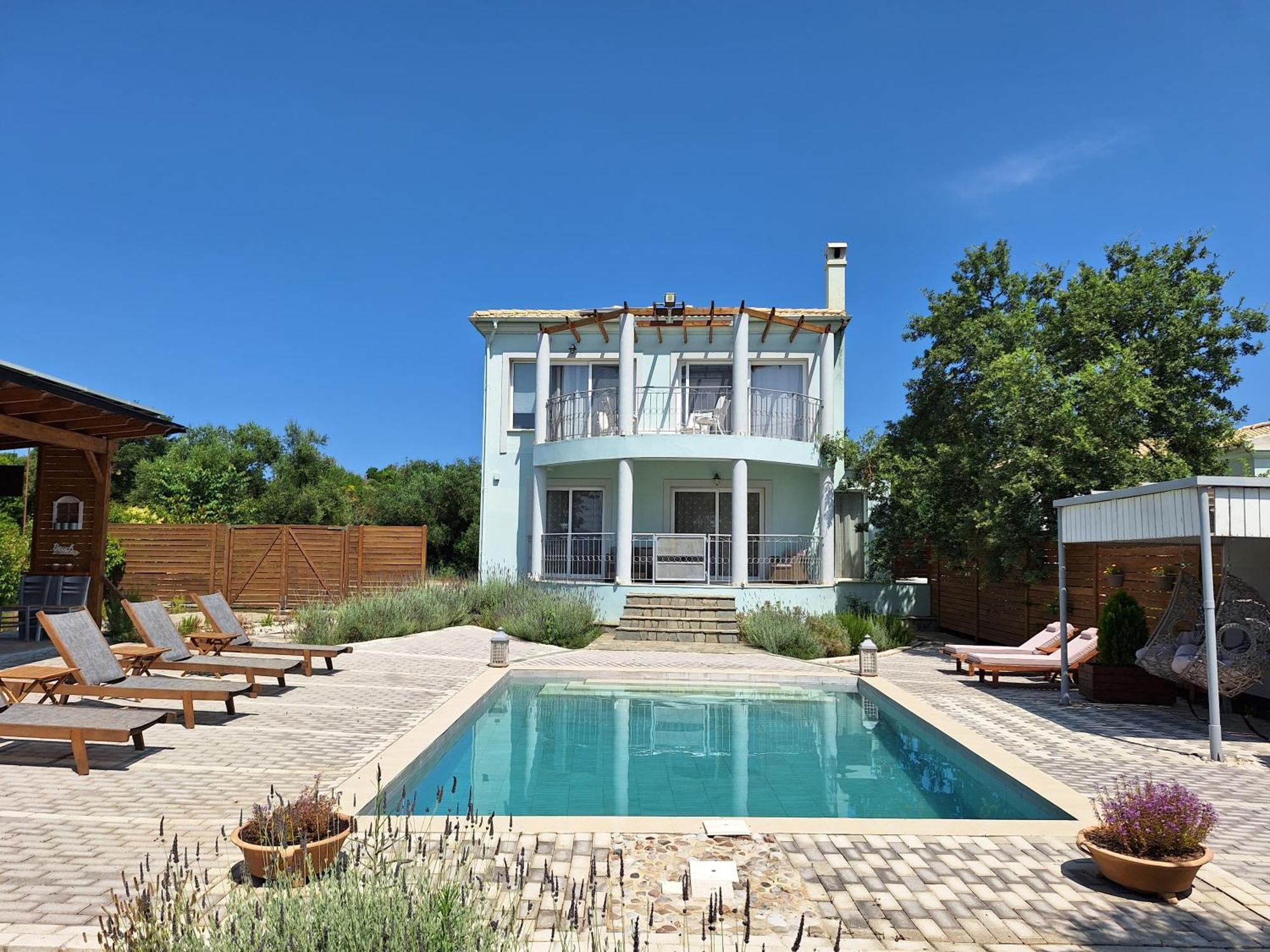 Villa Serenity - Off Grid Villa Poulades Экстерьер фото