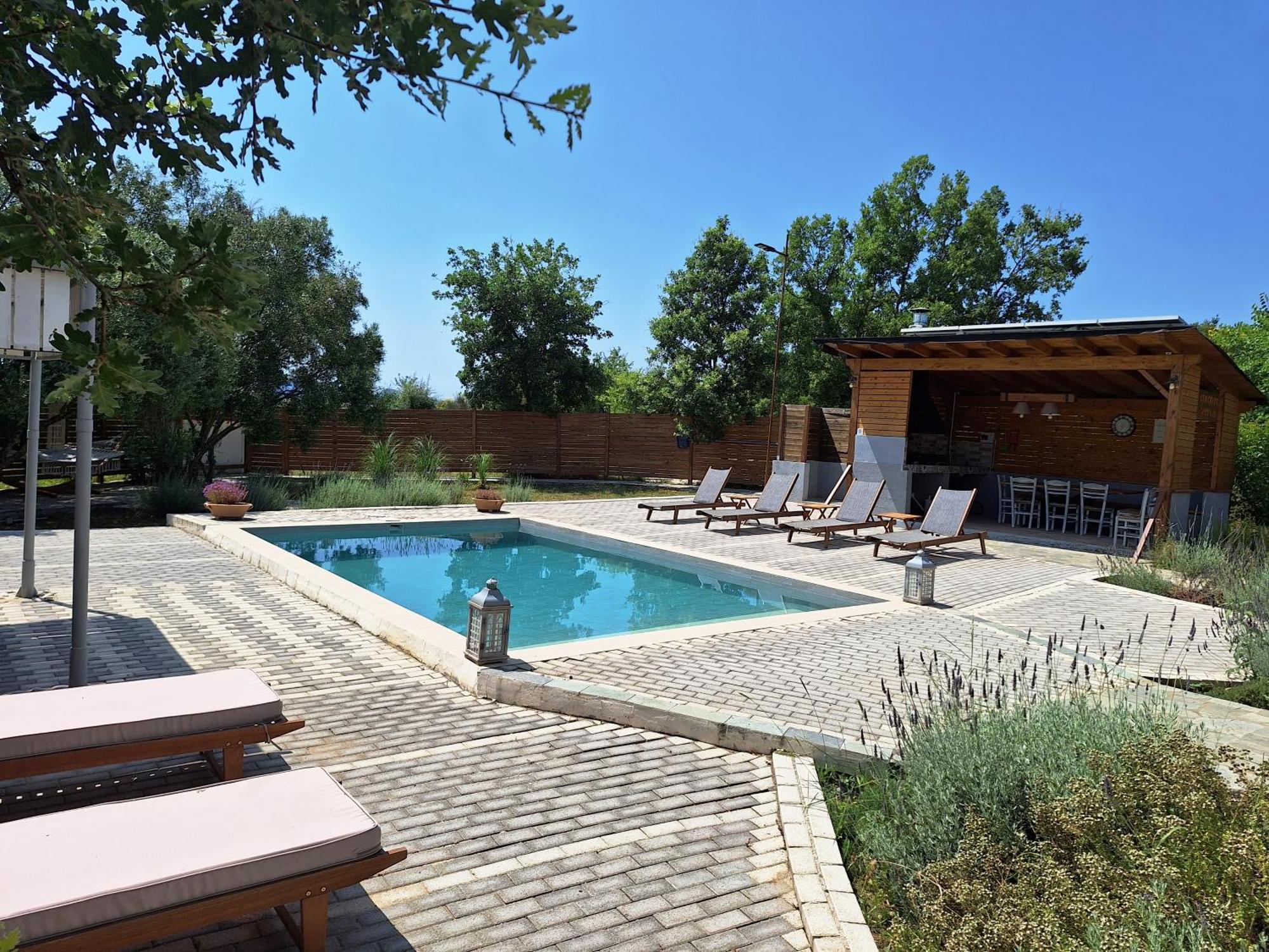 Villa Serenity - Off Grid Villa Poulades Экстерьер фото